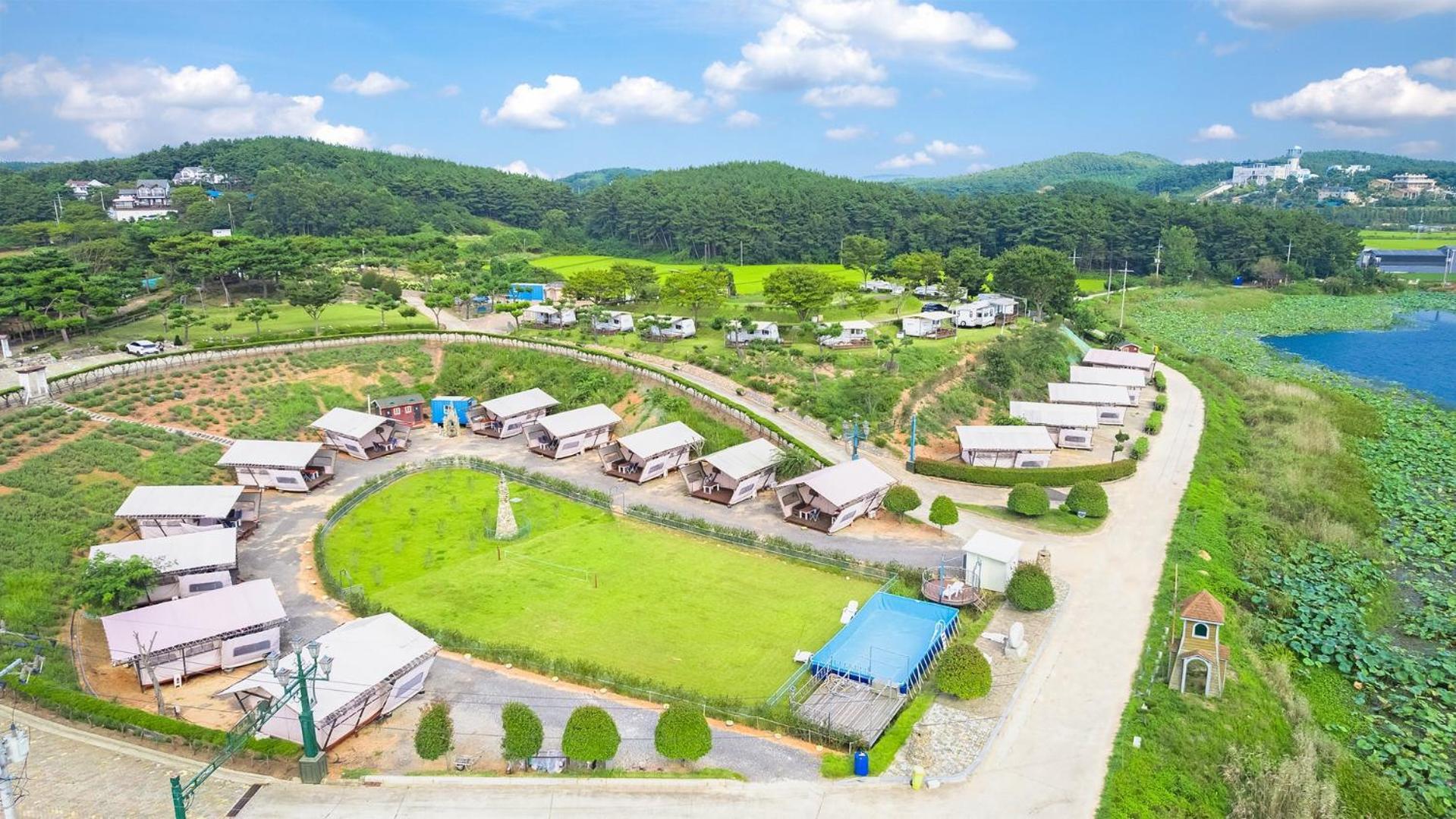 Hotel Taean Bibi Artglamping Exterior foto